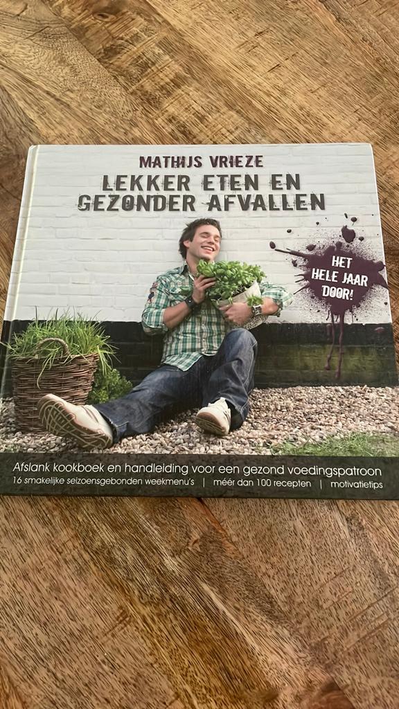 M. Vrieze - Lekker eten en gezonder afvallen, Boeken, Ophalen of Verzenden, Zo goed als nieuw, M. Vrieze