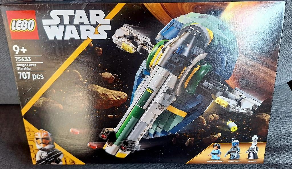 LEGO Star Wars Jango Fetts ruimteschip 75433 >>NIEUW<<, Ophalen of Verzenden, Nieuw, Complete set, Lego