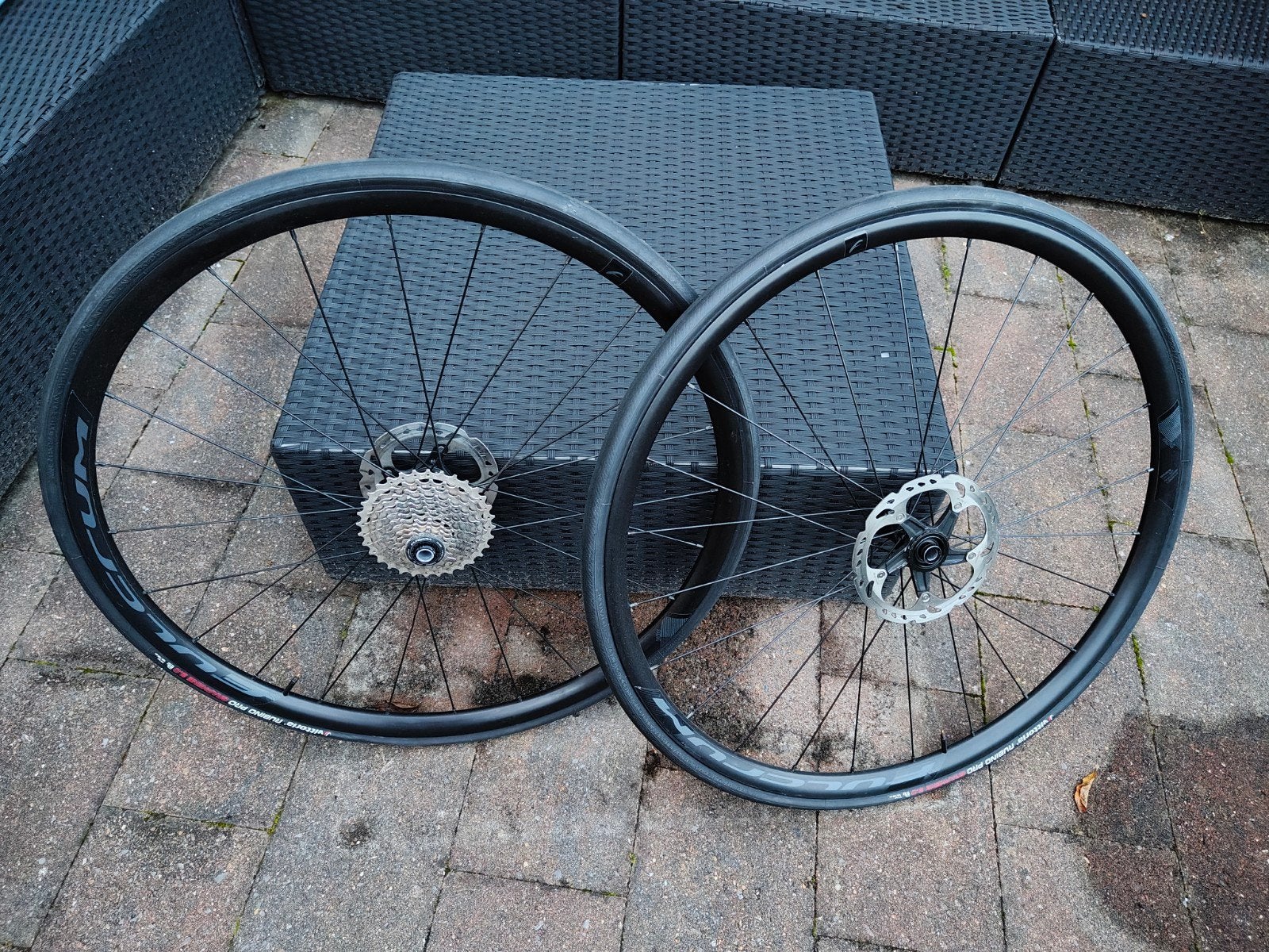 fulcram disc wielset, Ophalen