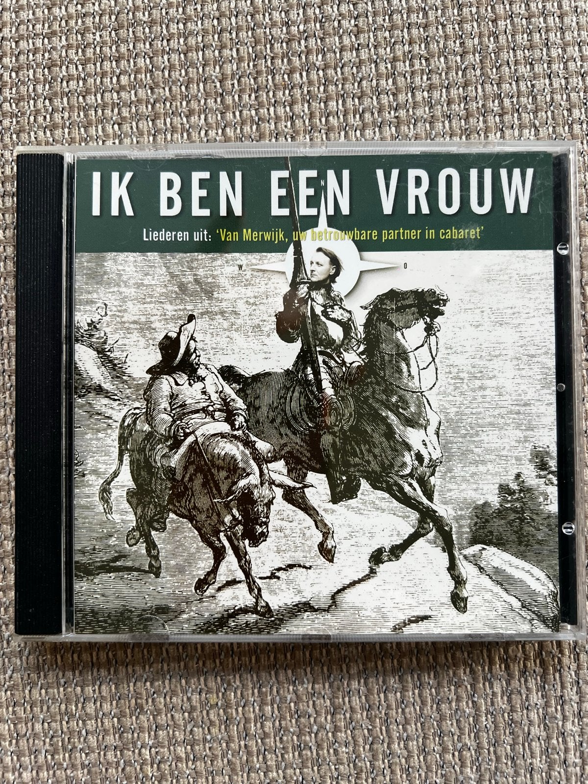 Jeroen van Merwijk - Ik Ben Een Vrouw CD - Gesigneerd, Cd's en Dvd's, Ophalen of Verzenden, Gebruikt
