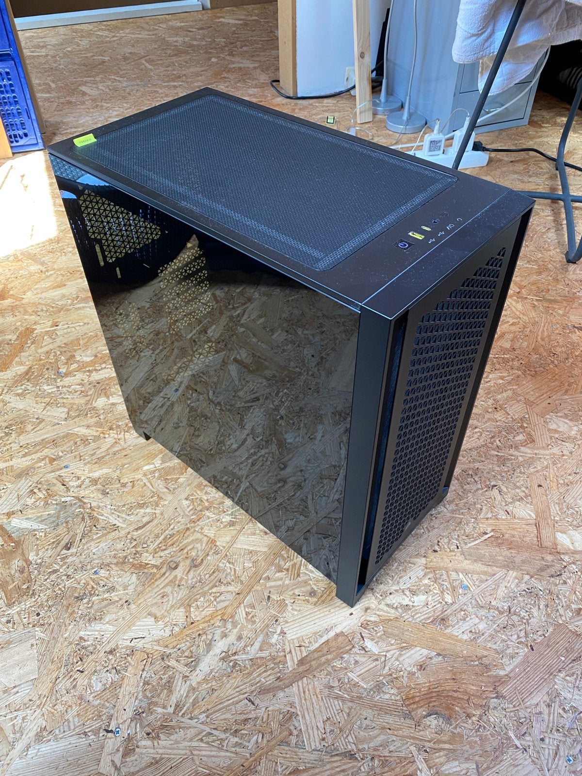 Corsair 4000D Airflow Tempered Glass Zwart, Ophalen, Gebruikt