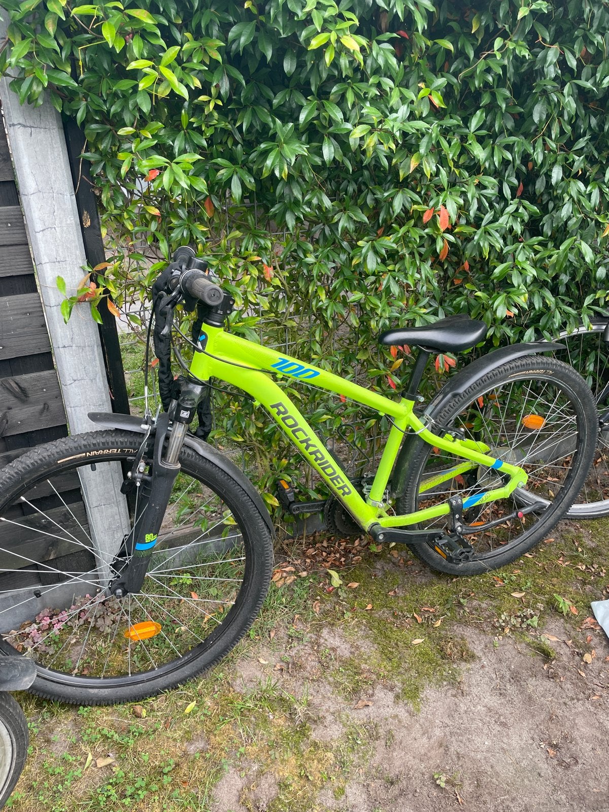 Rockrider ST 100 Mountainbike - Neon Geel, Minder dan 45 cm, Ophalen, Gebruikt, Overige merken