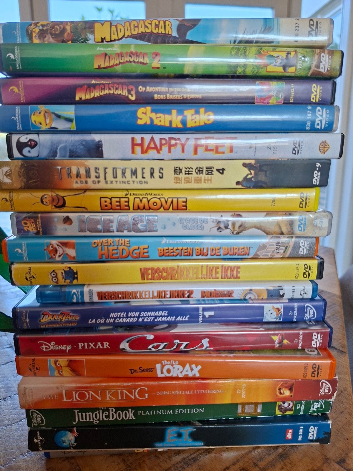 Grote collectie animatie en familiefilms op DVD, Ophalen, Gebruikt, Animatie, Alle leeftijden