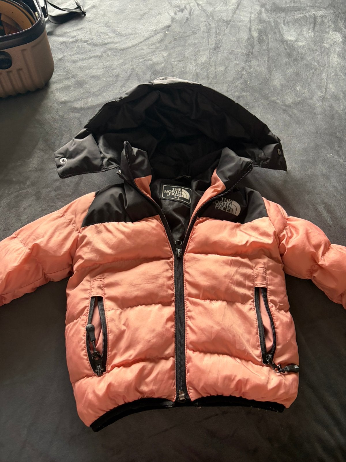 The north face jas ( uit turkije ), Kinderen en Baby's, Ophalen, Zo goed als nieuw, Meisje, Jas