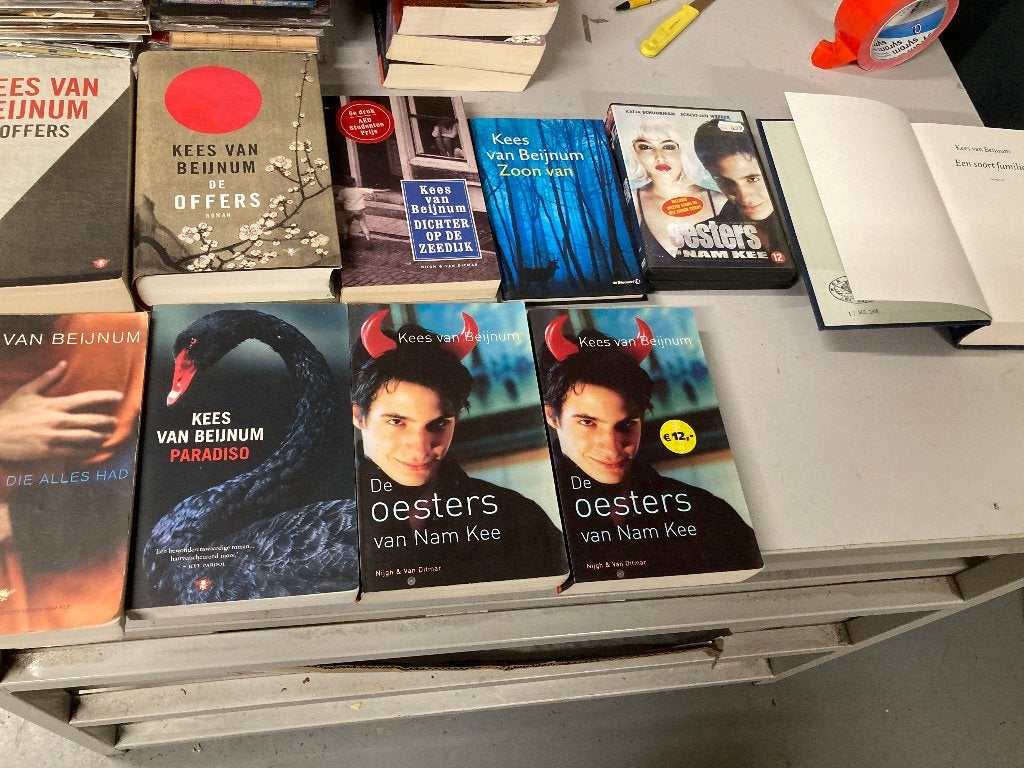 T.K. nog 5 boeken van Kees van Beijnum Zie actuele lijst, Ophalen of Verzenden, Gelezen, Kees van Beijnum, Nederland