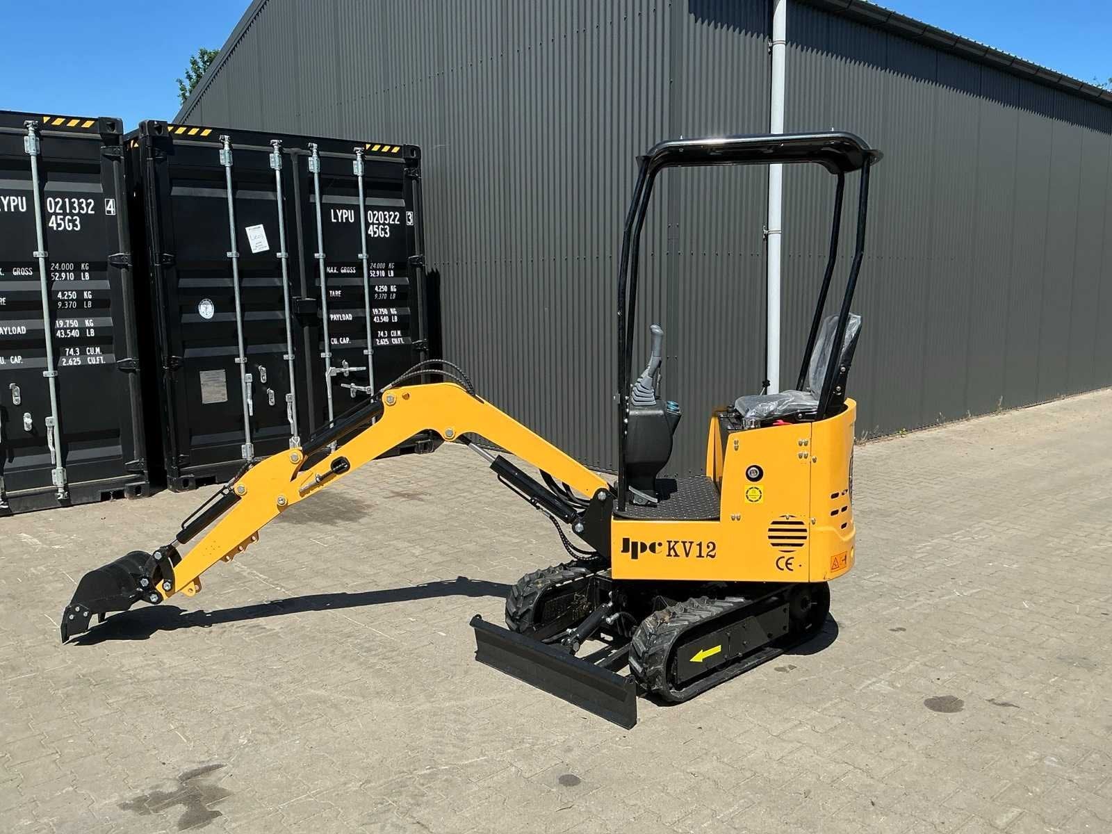 JPC KV-12 Minigraafmachine, Graafmachine
