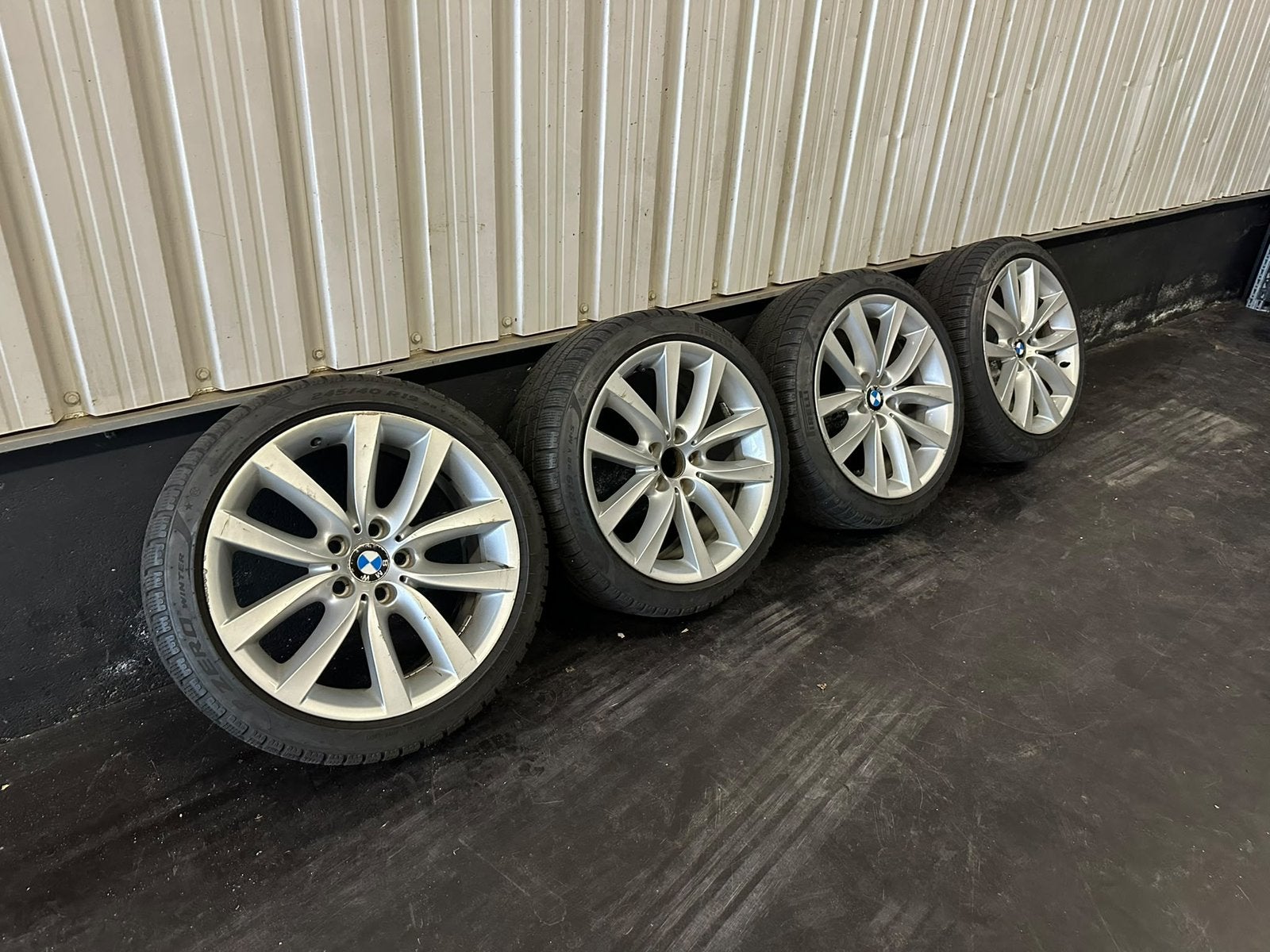 BMW 5 serie Winterset 19 Inch, Banden en Velgen, Winterbanden, Personenwagen, Ophalen