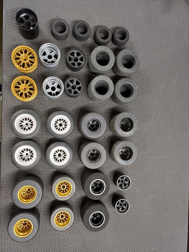 Lot Tamiya velgen, Hobby en Vrije tijd, Modelbouw | Radiografisch | Auto's, Elektro, Ophalen of Verzenden, Zo goed als nieuw, Schaal 1:10