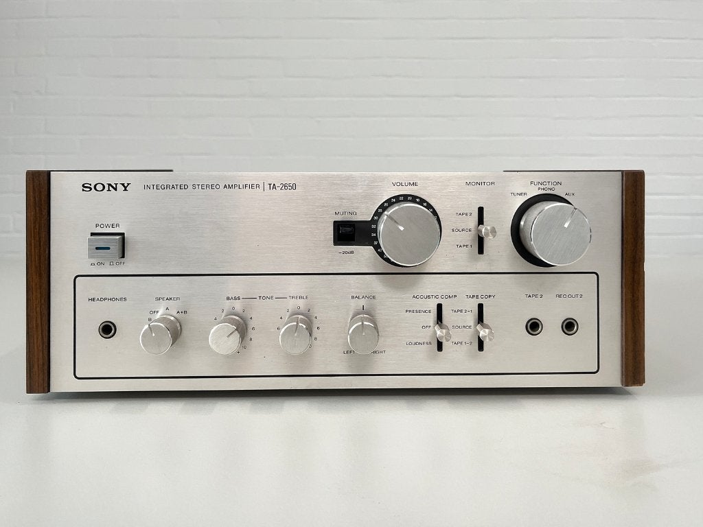 Sony TA-2650, Overige merken, Gebruikt, Ophalen of Verzenden, 60 tot 120 watt