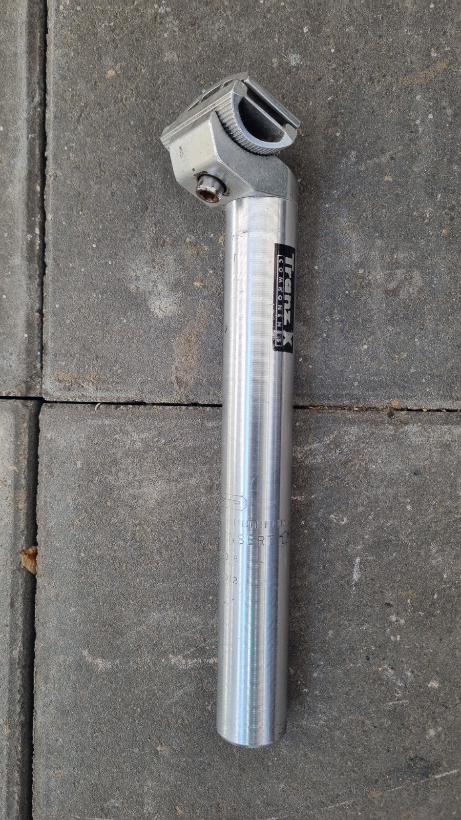 Trans-X Zadelpen - Aluminium - Gebruikt, Gebruikt, Stadsfiets, Trans-X, Ophalen of Verzenden