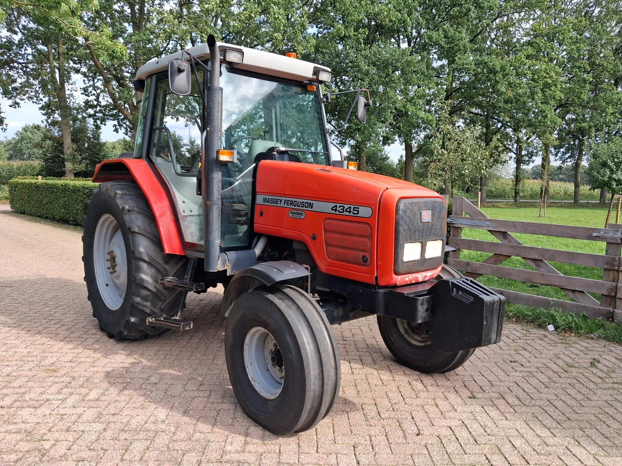 Massey Ferguson 4345 40km 5040uur (bj 2002), Zakelijke goederen, Gebruikt, Massey Ferguson, 5000 tot 7500