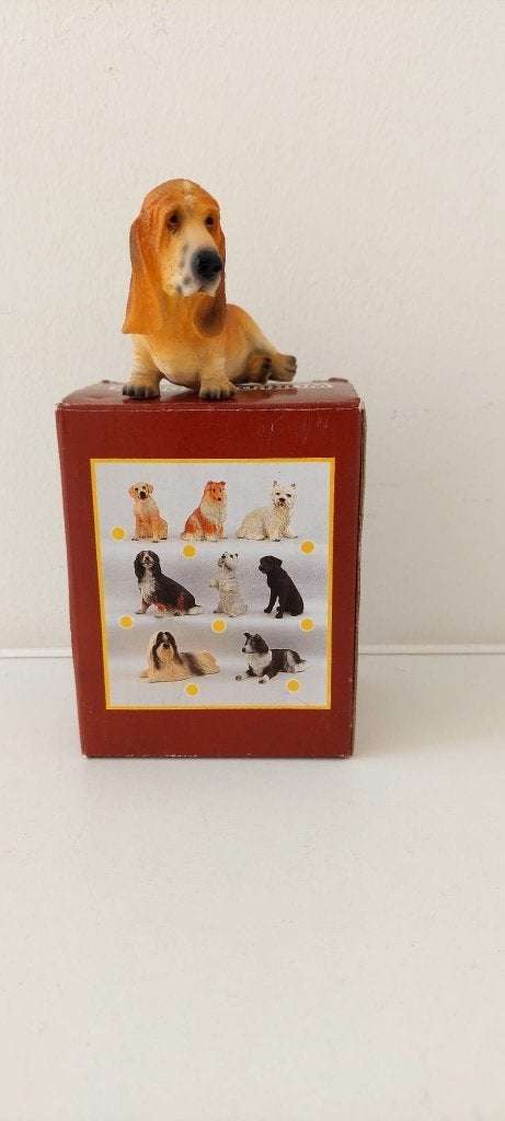 Vintage Summit Collection World Dogs Basset Hound beelddoos, Verzamelen, Ophalen of Verzenden, Nieuw, Dier