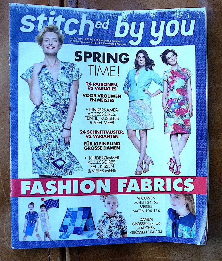 Stitched by you - lente zomer 2015 en Burda easy fashion, Verzenden, Vrouw, Burda, Overige typen