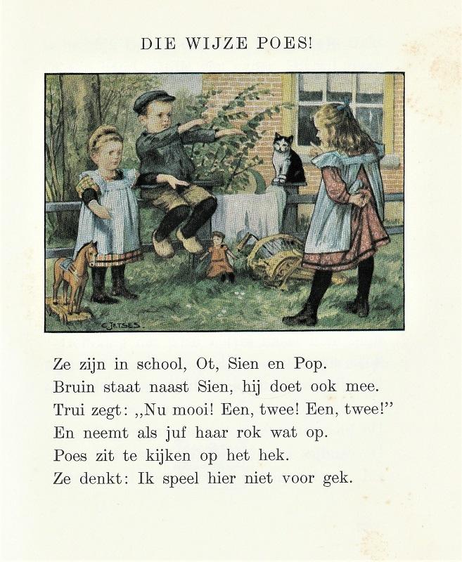 HET BOEK VAN OT EN SIEN met de bekende plaatjes van C.Jetses, Ophalen of Verzenden, Zo goed als nieuw