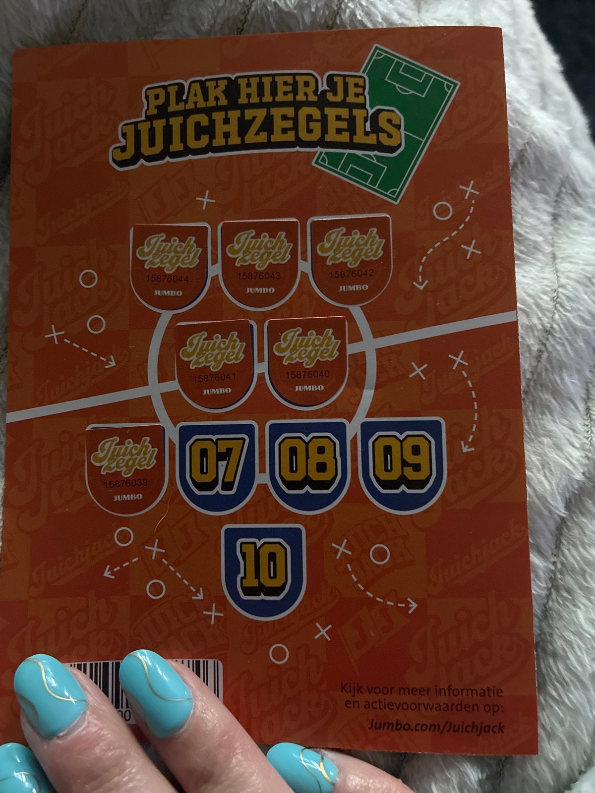 Jumbo Juichzegels: 6 fysiek, Verzamelen, Jumbo, Verzenden