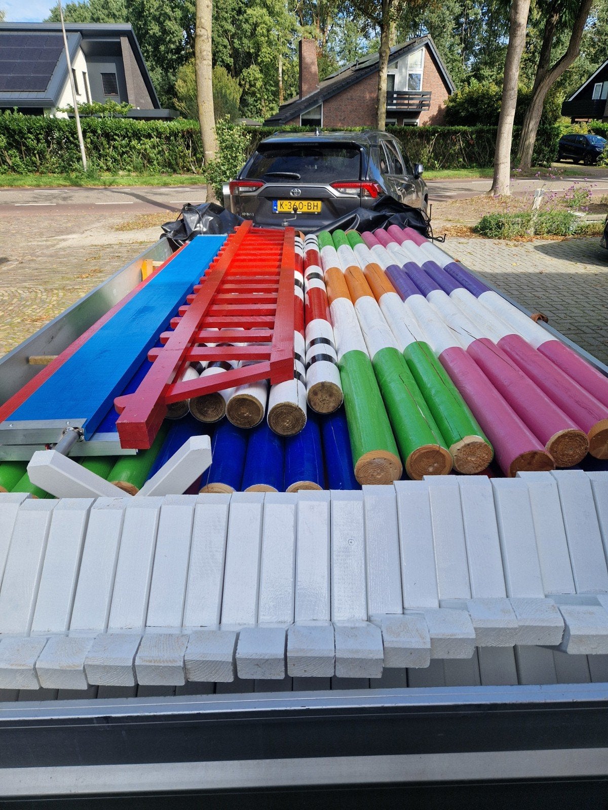 Hindernismateriaal, Dieren en Toebehoren, Ophalen, Springen