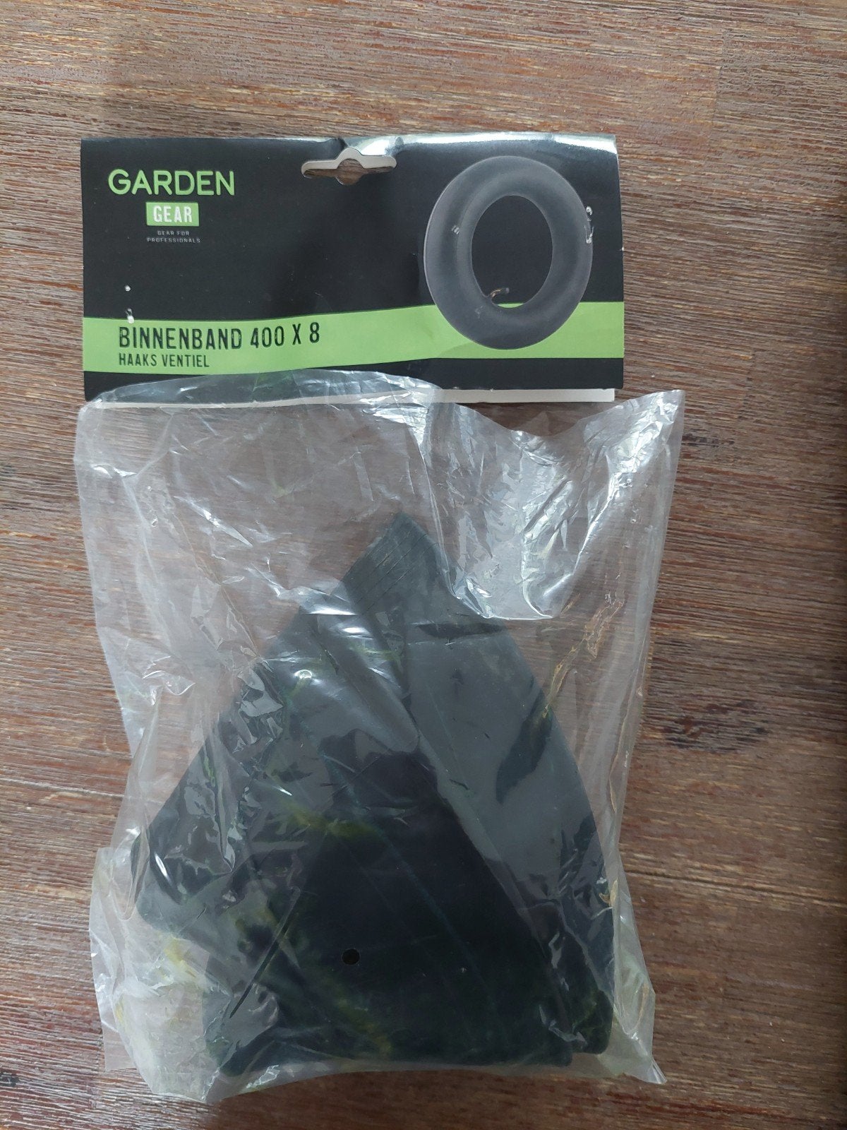 skelter band Garden Gear Binnenband 400 x 8 met Haaks Ventie, Ophalen of Verzenden, Nieuw