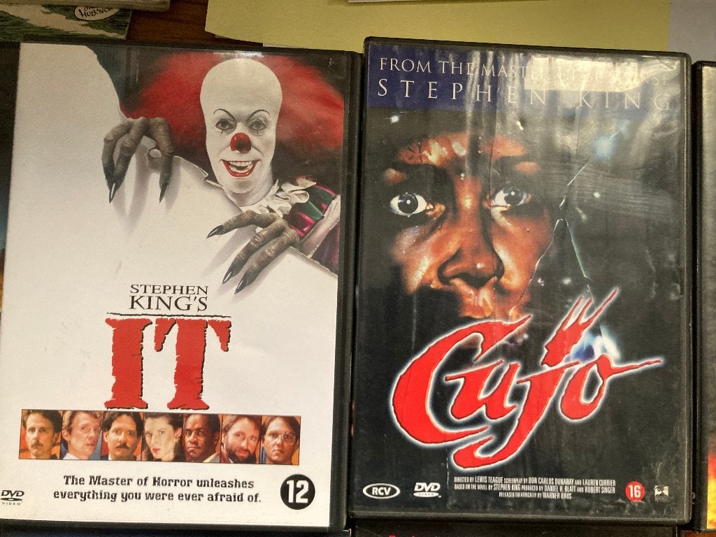 T.K. nog 4 films van Steven King op DVD Zie actuele lijst, Vanaf 16 jaar, Ophalen of Verzenden, Gebruikt, Bovennatuurlijke thriller