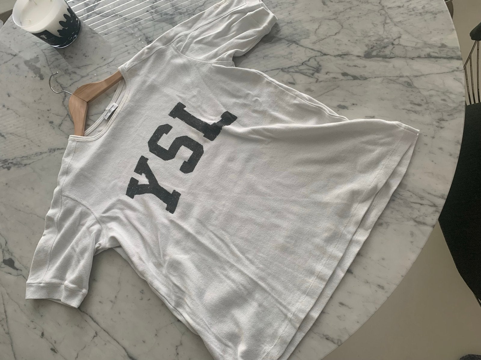 YSL t-Shirt XS/S, Ophalen, Zo goed als nieuw, Maat 34 (XS) of kleiner, Korte mouw