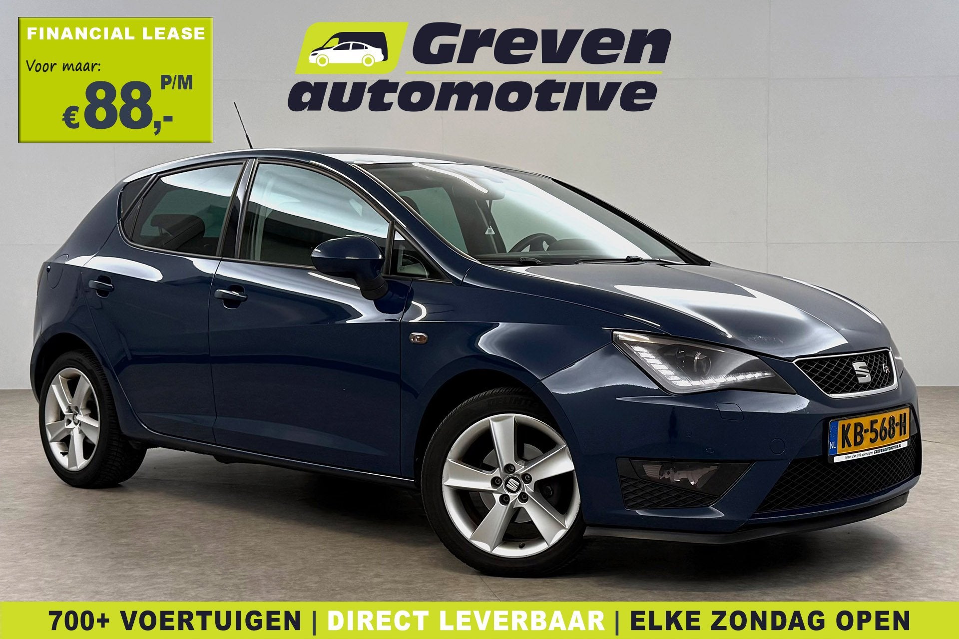 SEAT Ibiza 1.0 EcoTSI FR | Camera | Carplay | Airco | Cruise, Auto's, Voorwielaandrijving, Euro 6, 540 kg, Origineel Nederlands