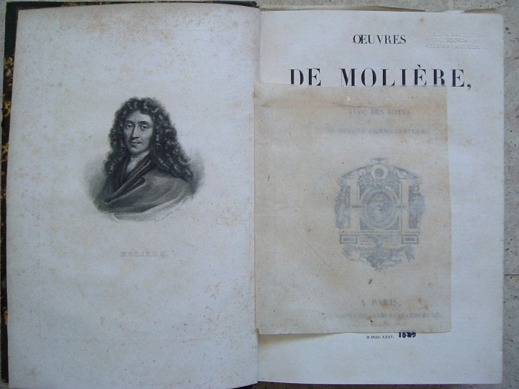 Oeuvres de Molière - 1835., Ophalen of Verzenden, Molière