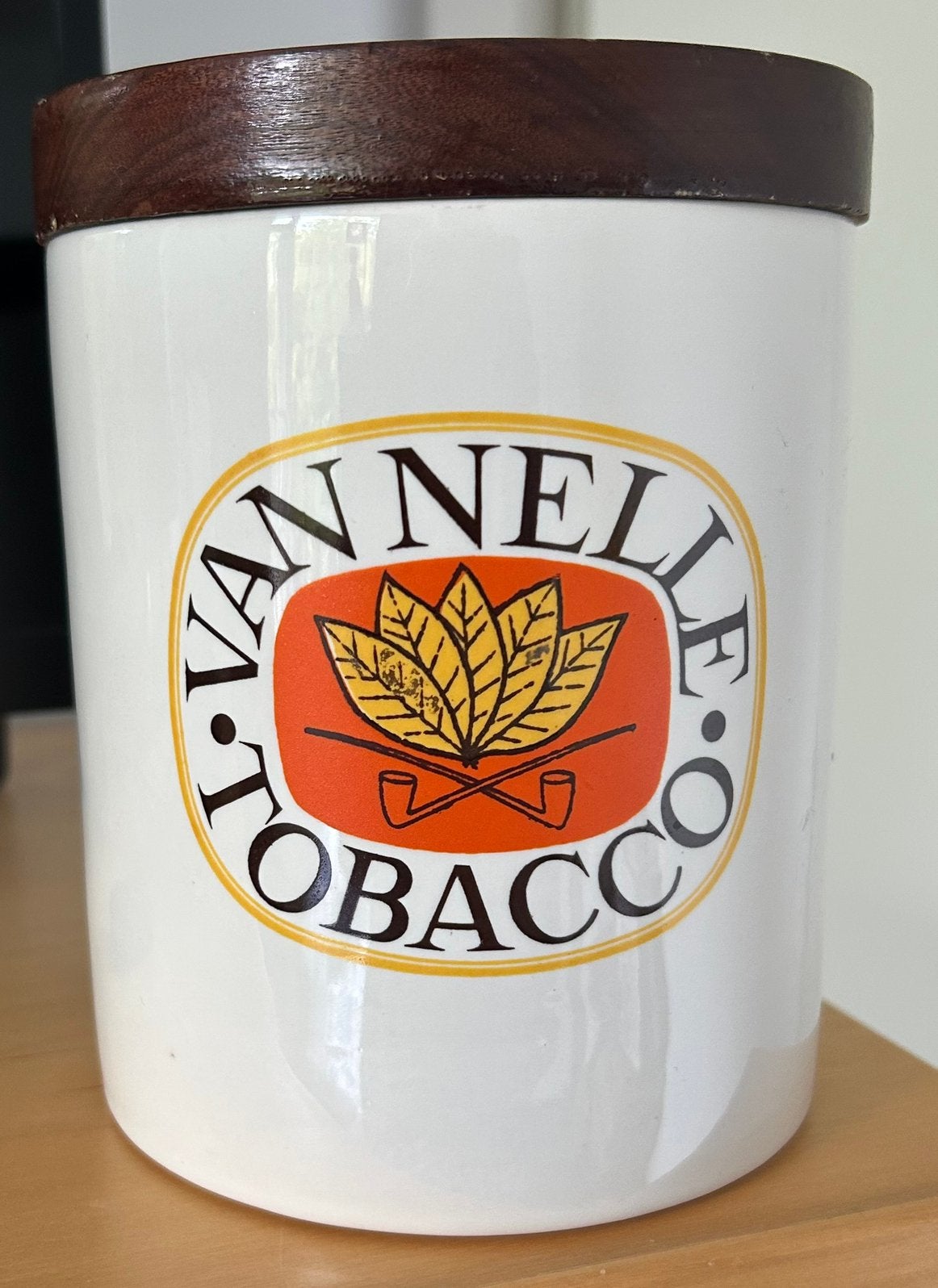 vintage Van Nelle Tobacco tabakspot jaren 60 - 70, Ophalen of Verzenden, Zo goed als nieuw, Gebruiksvoorwerp