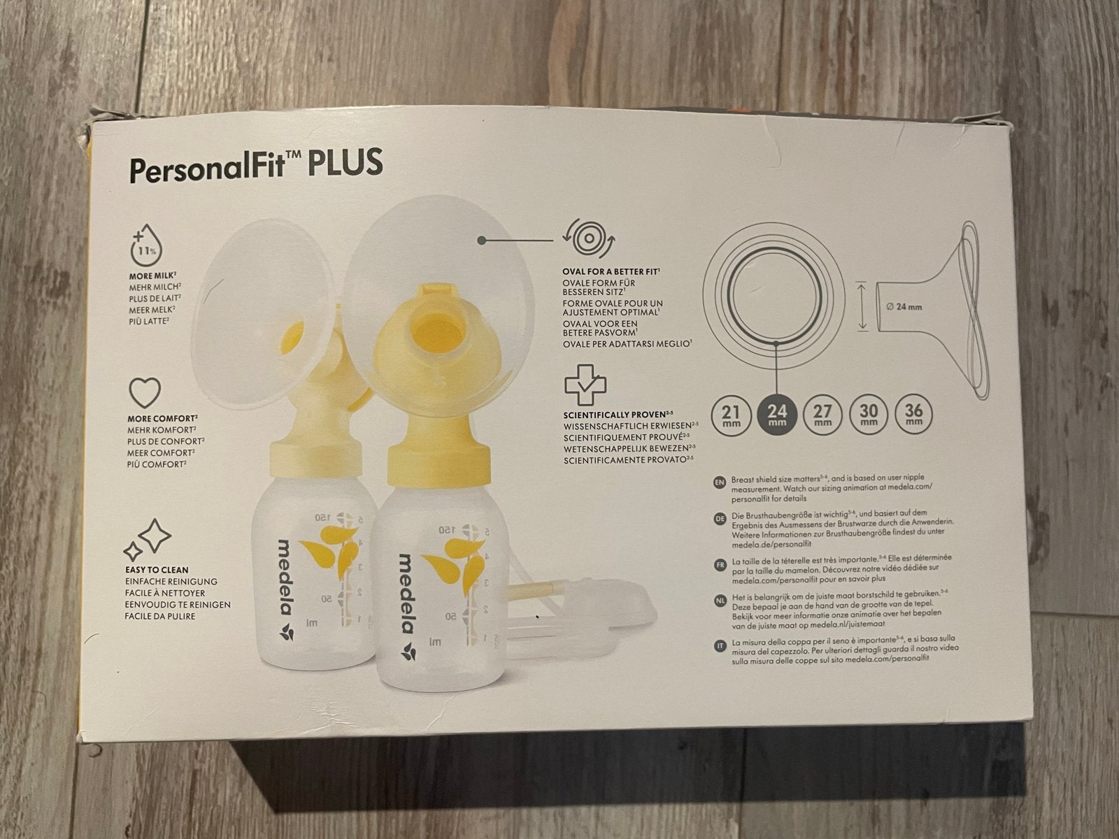 Medela PersonalFit Plus Dubbele Afkolfset, Ophalen of Verzenden, Nieuw
