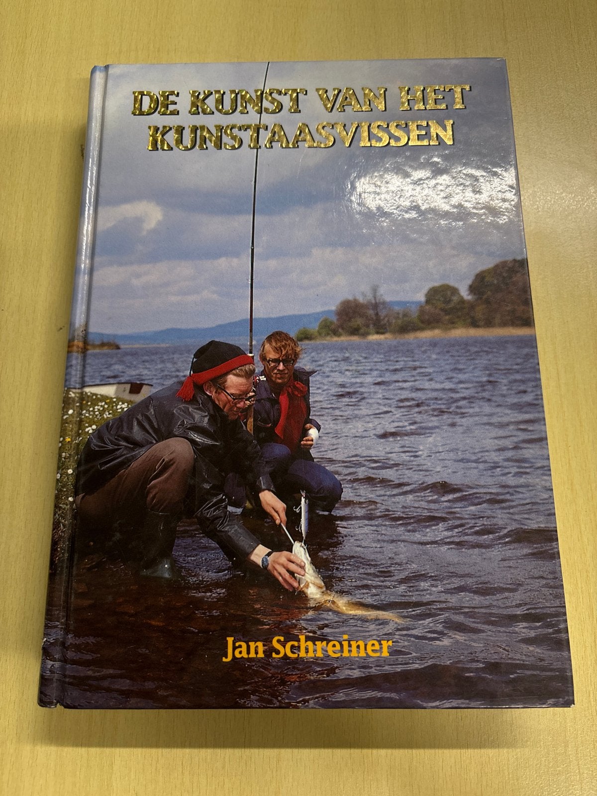 De Kunst van het Kunstaasvissen - Jan Schreiner, Ophalen of Verzenden, Gelezen, Overige onderwerpen