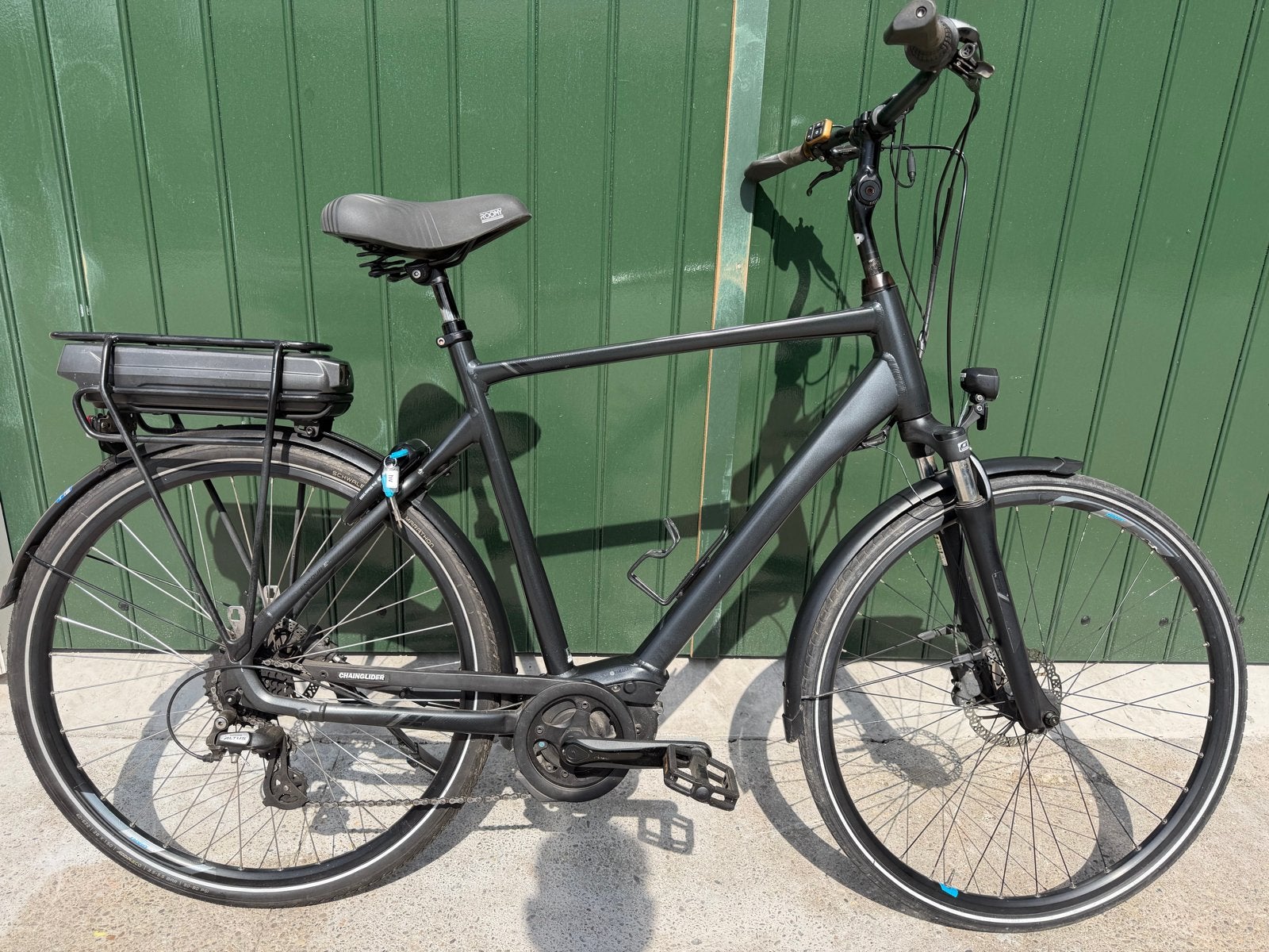 Giant Entour E+ met 500Wh accu en Yamaha middenmotor, Zo goed als nieuw, 59 cm of meer, 50 km per accu of meer, Giant