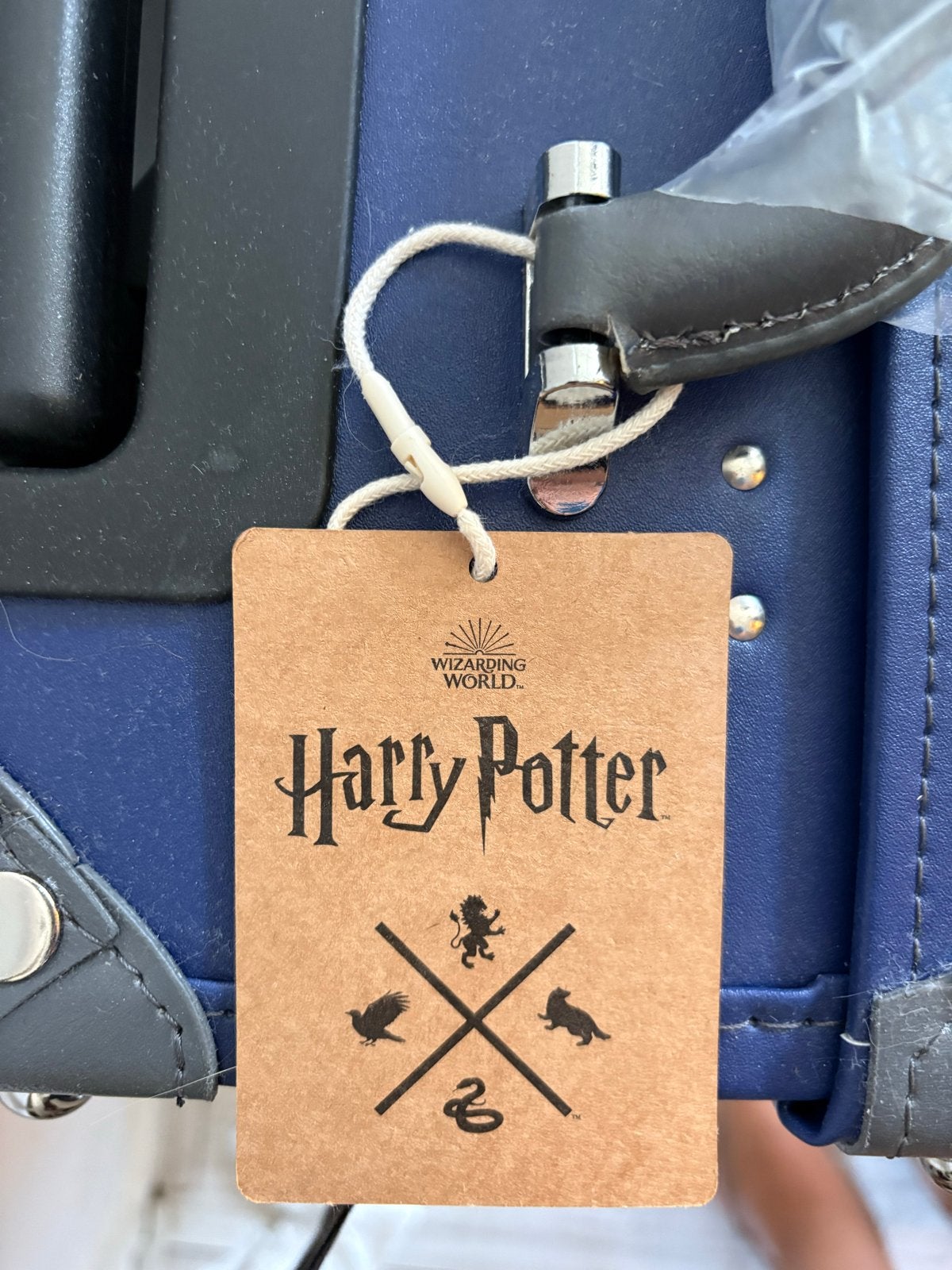 Harry Potter Ravenclaw Koffer - Nieuw met wieltjes, Ophalen, 50 tot 60 cm, Hard kunststof, Nieuw