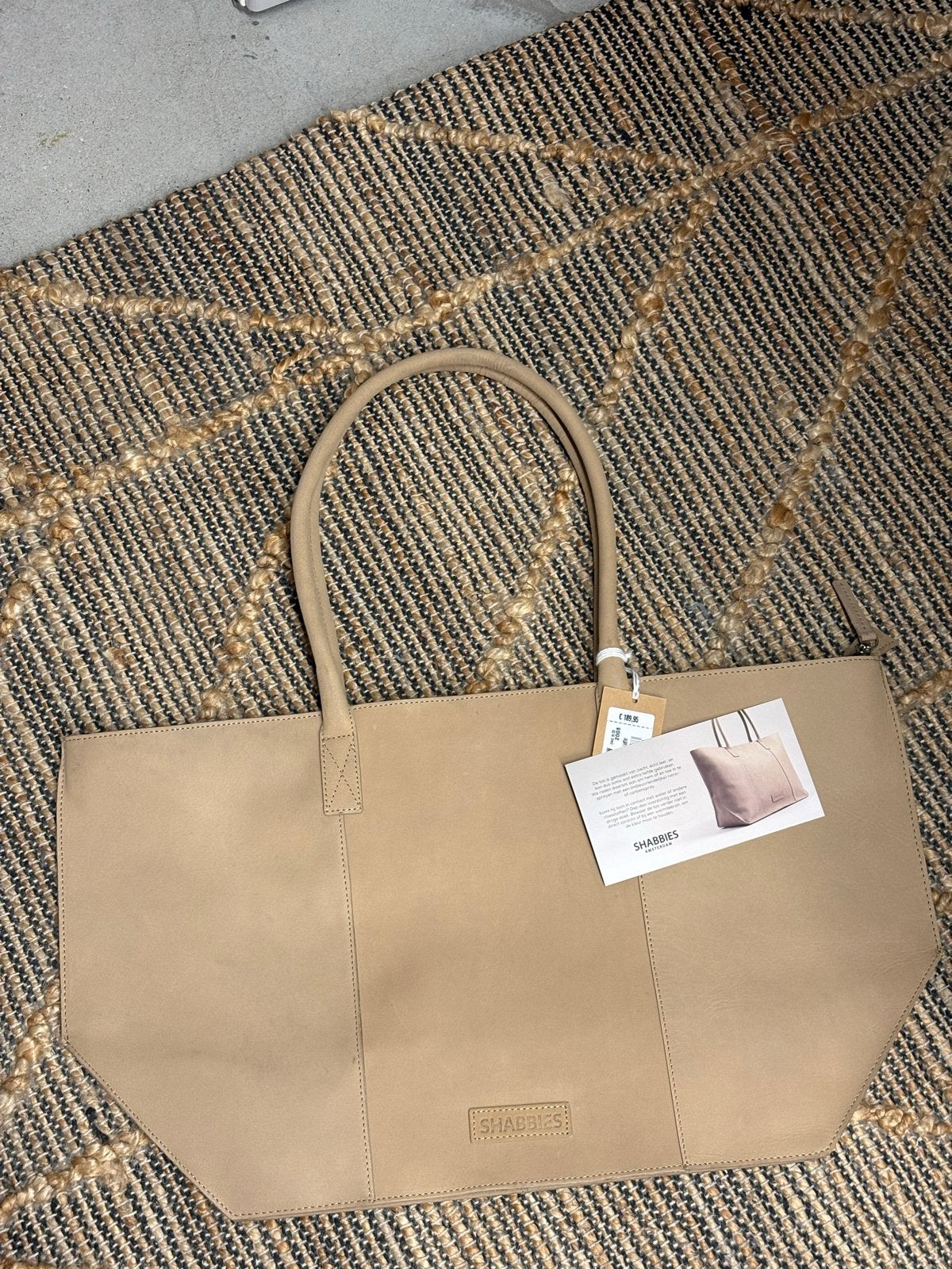 Shabbies Amsterdam Shopper - Nieuw met kaartjes, Sieraden, Tassen en Uiterlijk, Tassen | Damestassen, Ophalen of Verzenden, Nieuw