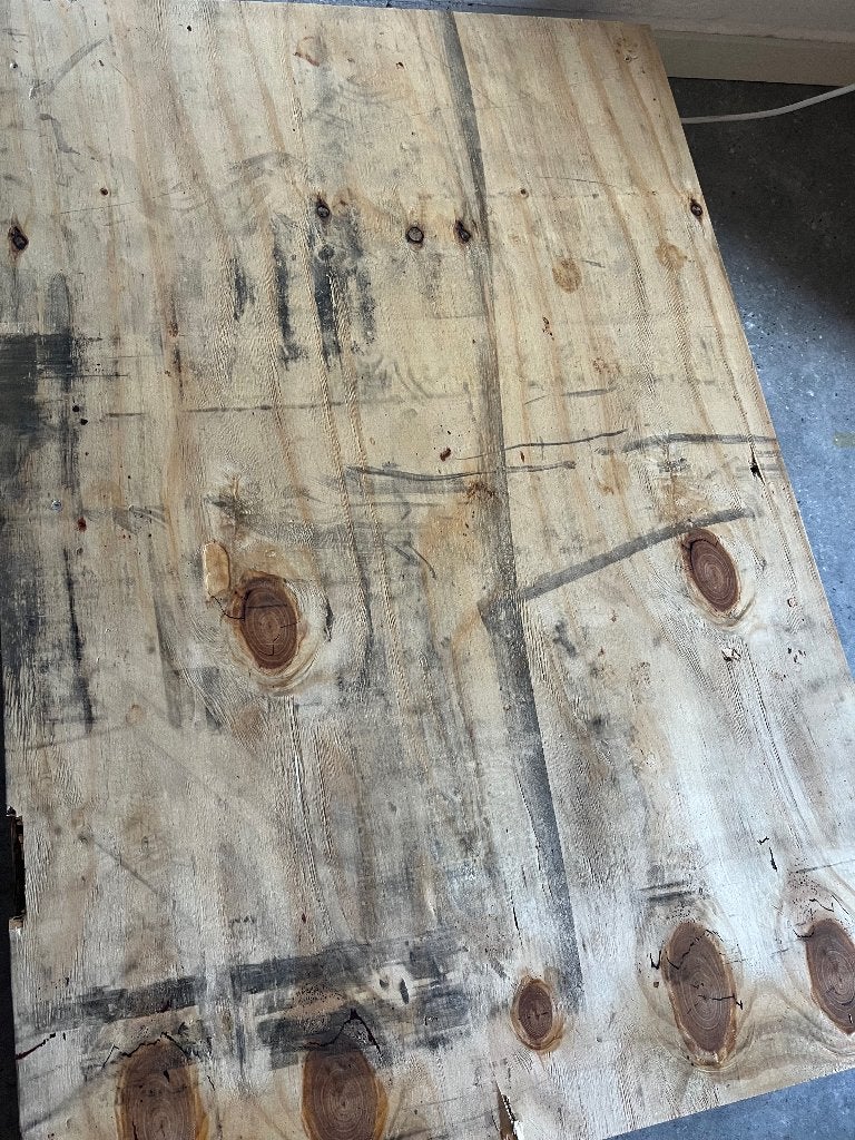 Houten pallet, Ophalen, Nieuw, Steigerhout, 50 mm of meer