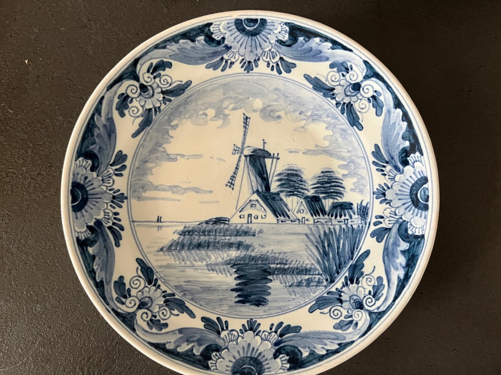 Delfts Blauw sierbord, Ophalen of Verzenden, Zo goed als nieuw, Overige stijlen, Overige typen