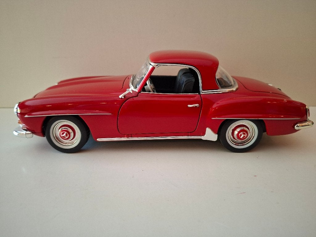 Mercedes Benz 190 SL Hardtop Coupé   -  1955, Ophalen of Verzenden, Zo goed als nieuw, Auto, ERTL
