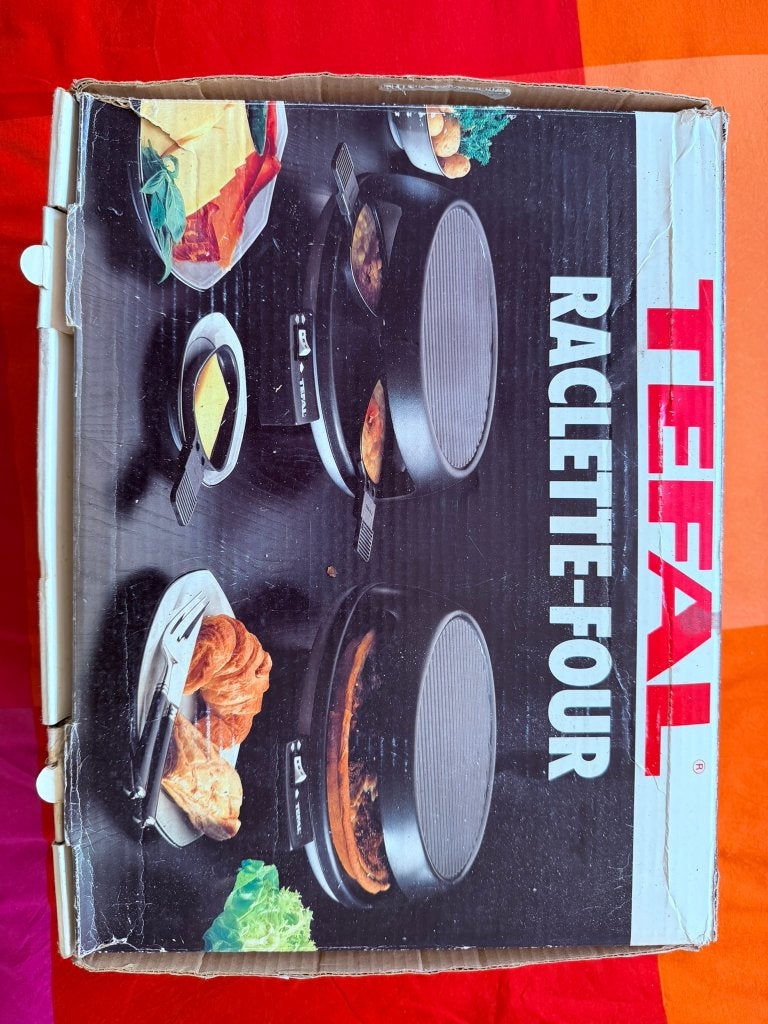Tefal raclette four, Ophalen of Verzenden, Gebruikt, 4 t/m 7 personen