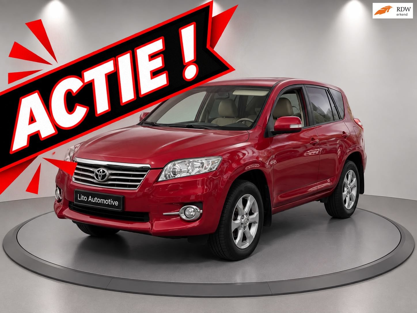 Toyota RAV4 |4x4|LEDER/ALCANTARA|CAMERA|AUTOMAAT|AIRCO|, Auto's, Euro 5, Gebruikt, 4 cilinders, Stoelverwarming