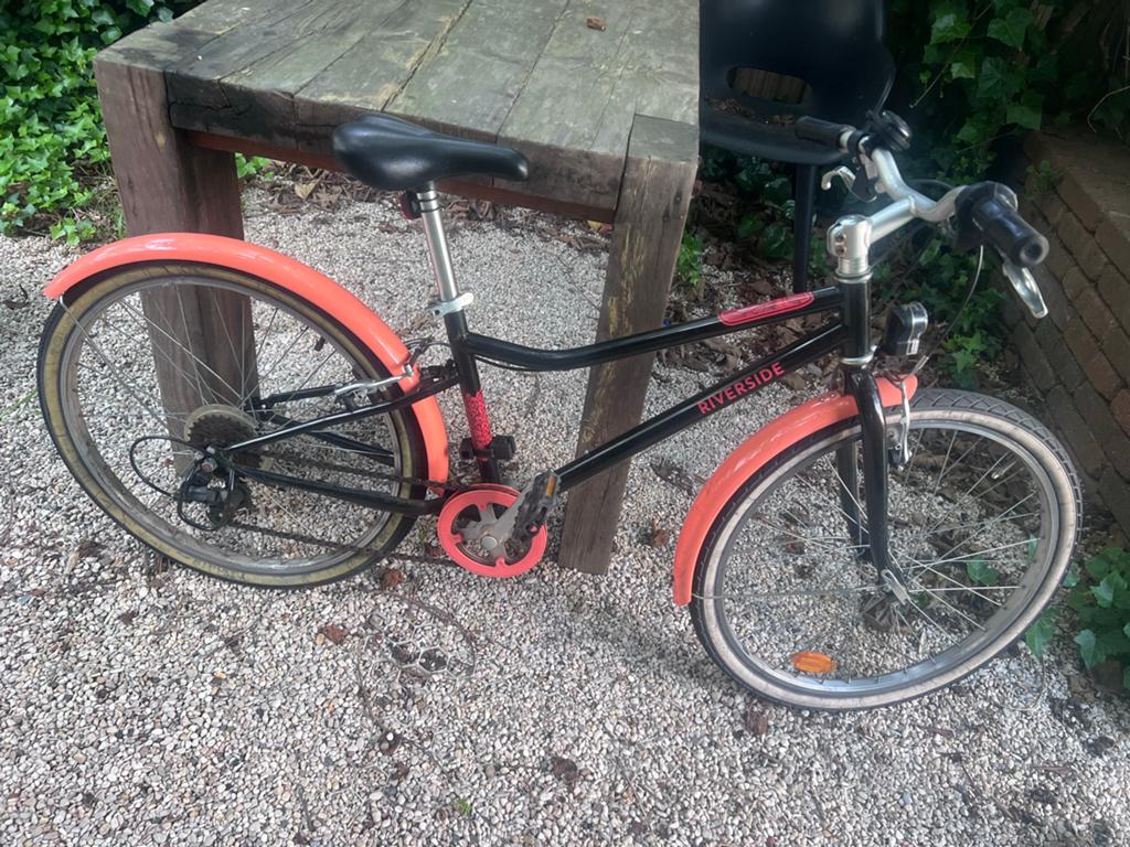 Riverside Fiets 24 inch - in goede staat, Fietsen en Brommers, Fietsen | Meisjes, Ophalen, Velgrem, Versnellingen, Gebruikt