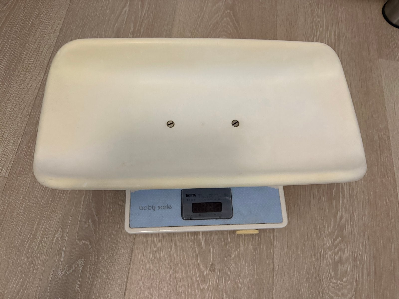 Tanita Baby Scale - Nauwkeurige Digitale Babyweegschaal, Witgoed en Apparatuur, Ophalen, Minder dan 10 kg, Personenweegschaal