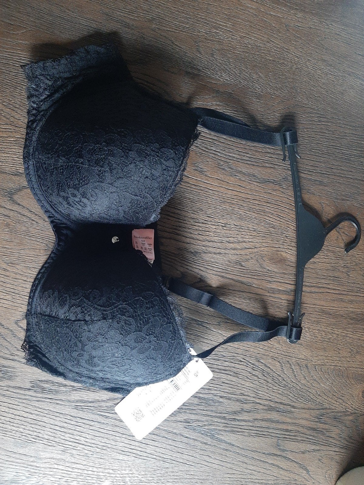 Nieuwe Hunkemöller BH met kant, Hunkemöller, Ophalen of Verzenden, Zwart, BH