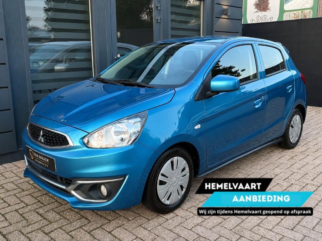 Mitsubishi Space Star 1.0 Cool+ | Airco Audio Mistlampen, Auto diversen, Ophalen, Blauw, Handgeschakeld, 999 cc