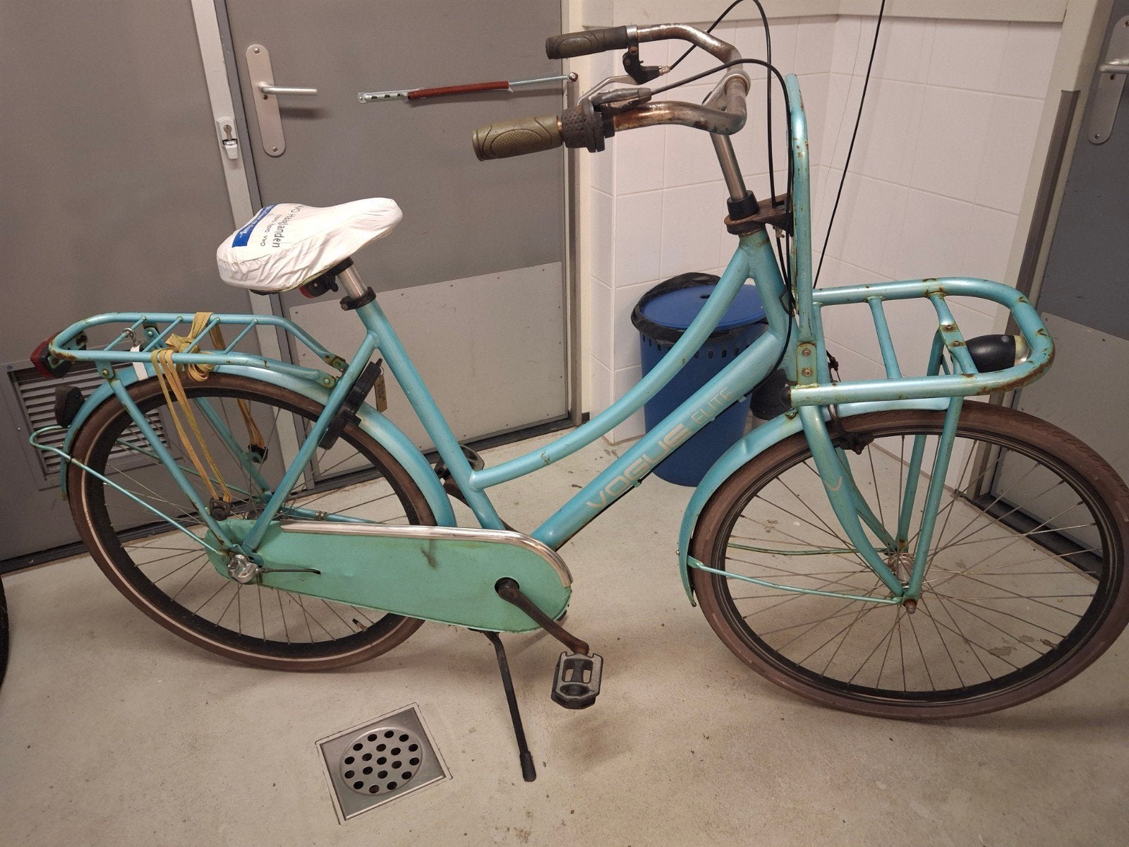 Halleluja Transportfiets - 3 versnellingen, vast slot, Ophalen, Terugtraprem, Versnellingen, Voque