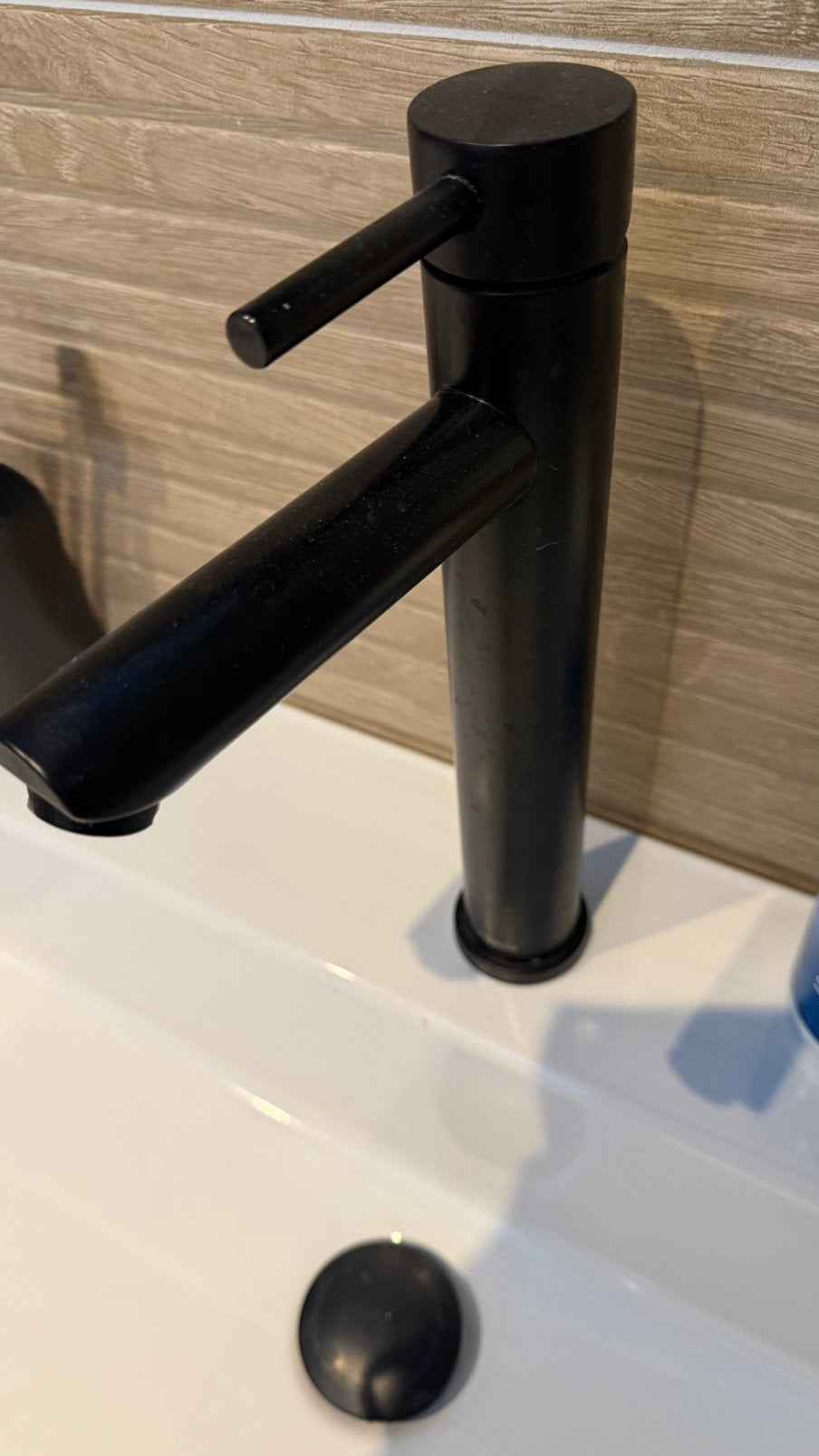 2 hoge zwarte kranen, Doe-het-zelf en Verbouw, Sanitair, Ophalen, Gebruikt, Kraan