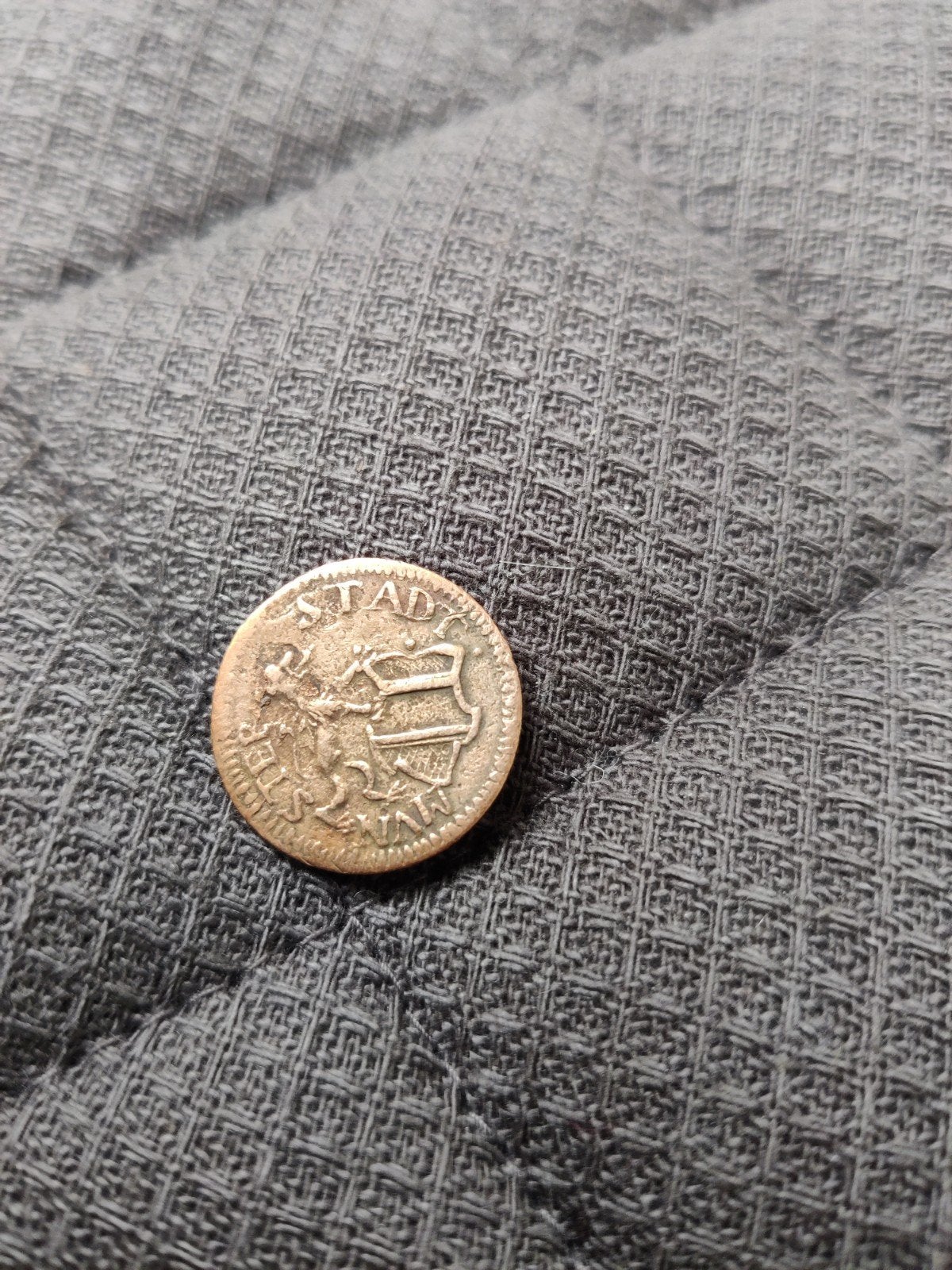 Duitse munt uit Munster, 2 pfennig, Ophalen of Verzenden, Duitsland, Losse munt