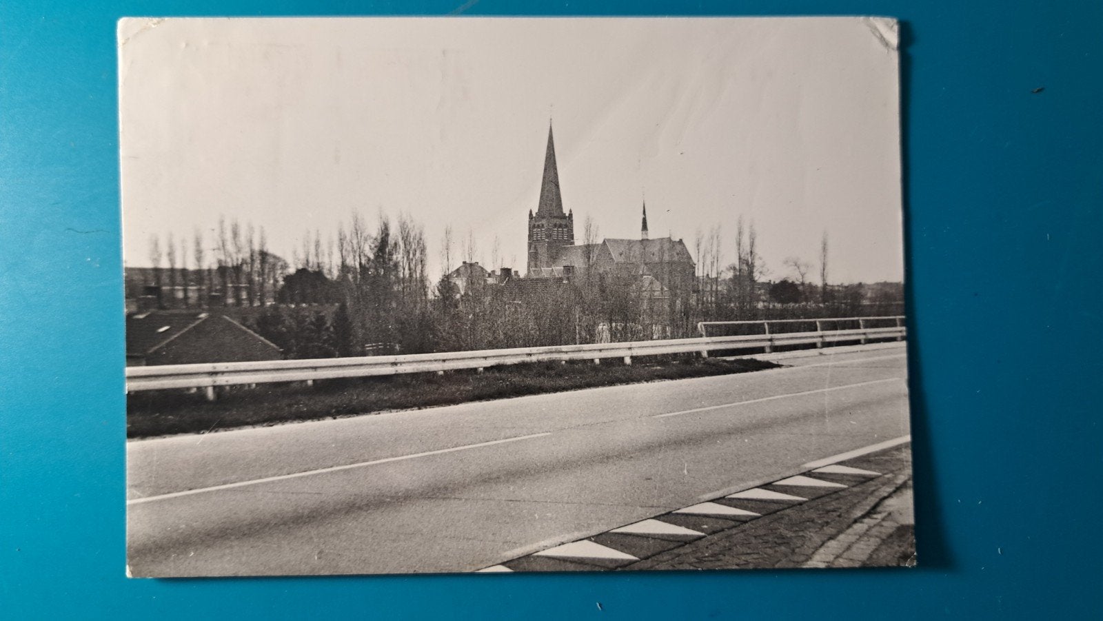 Hoogerheide RK kerk, Ophalen of Verzenden, 1960 tot 1980, Gelopen, Noord-Brabant