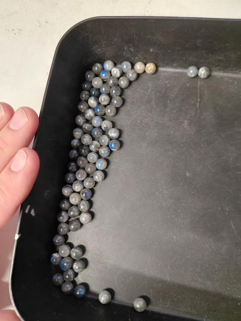 Partij met labradoriet balletjes, Ophalen of Verzenden