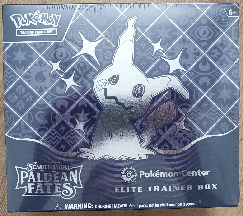 Sealed - Paldean Fates Pokemon Center Elite Trainer Box ETB, Ophalen, Nieuw, Boosterbox