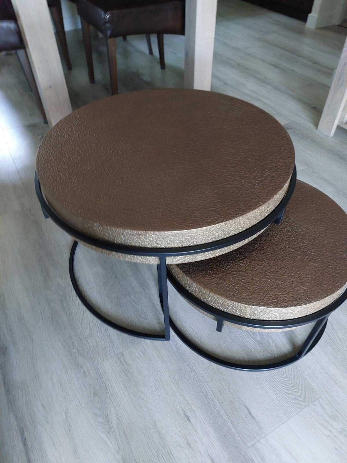 set, salontafels, Ophalen, 50 tot 100 cm, Rond, 50 tot 100 cm