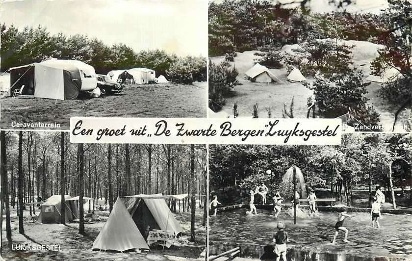 300-203-043 Luyksgestel De Zwarte Bergen, Verzenden, Voor 1920, Noord-Brabant