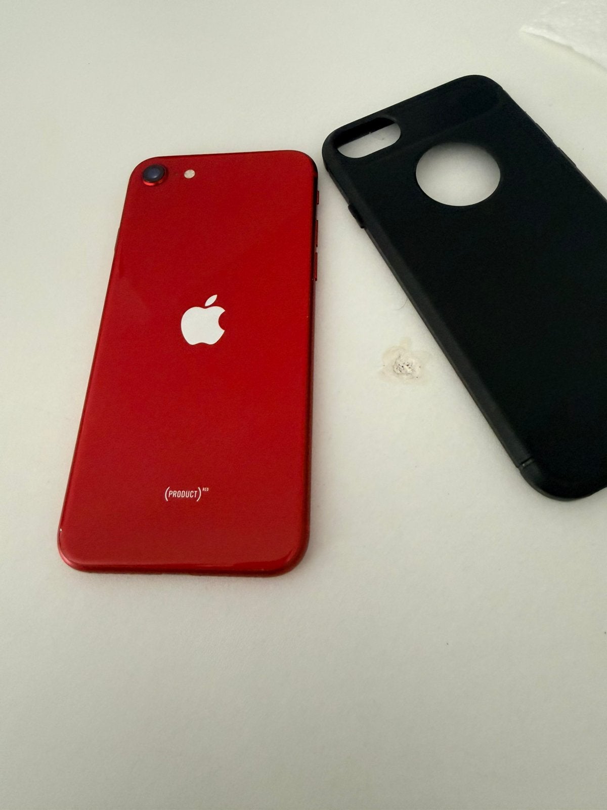IPHONE SE ROOD ECHT ZGAN EN ACCU 100%, Ophalen of Verzenden, Zo goed als nieuw, Zonder simlock, IPhone SE (2020)