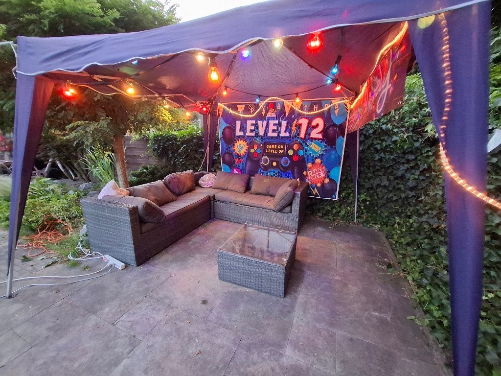 GRATIS loungeset, Ophalen, 5 zitplaatsen, Kunststof, Gebruikt